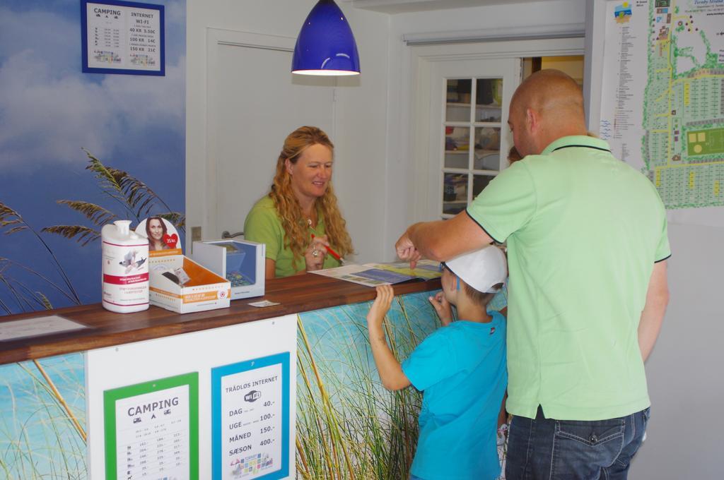 Tornby Strand Camping Rooms Hirtshals Buitenkant foto