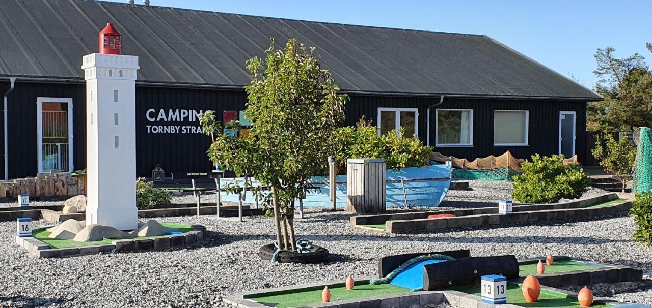 Tornby Strand Camping Rooms Hirtshals Buitenkant foto